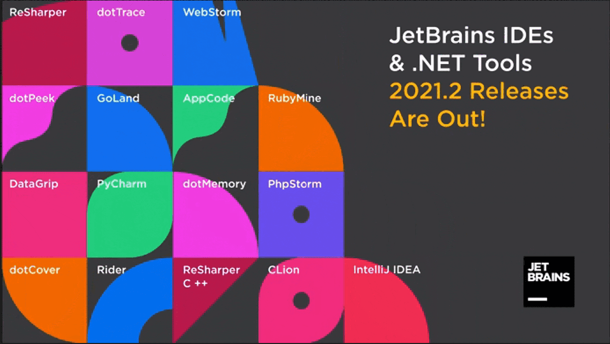 西甲积分manbetx2.0JetBrains IDEs和.NET Tools 2021.2发布!